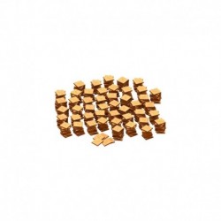 Socles CARRES 25 mm en MDF (Pack x500)