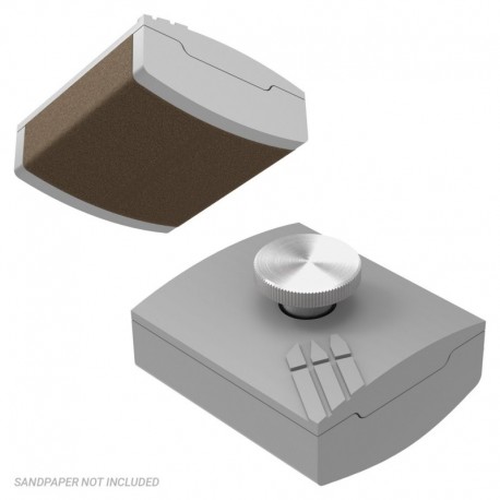 Porte-papier abrasif manuel â incurvée