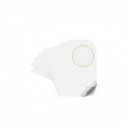 Tissu coton imprimé adhésif pour jet d'encre