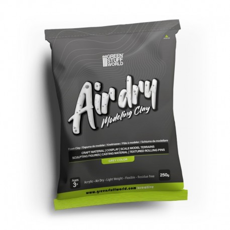 Air Dry Foam Clay 250gr. - Gris