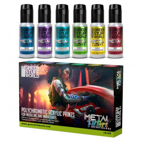 Filtres Métalliques - Couleurs d'Interférence