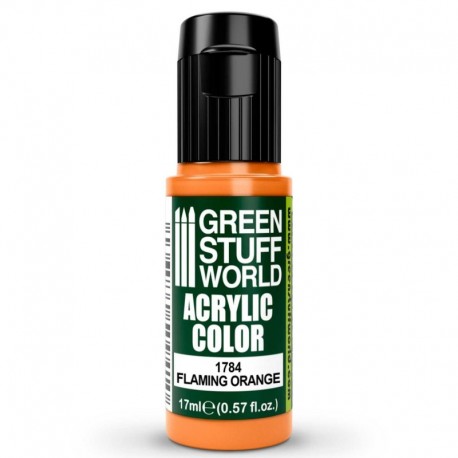 Peinture acrylique FLAMING ORANGE
