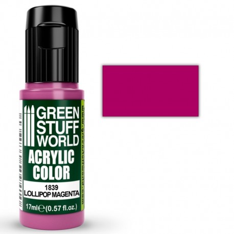 Peinture acrylique LOLLIPOP MAGENTA
