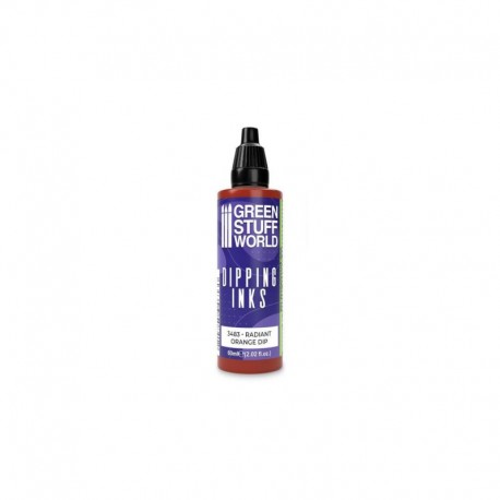 Peintures Dipping inks 60 ml - RADIANT ORANGE DIP