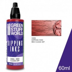 Peintures Dipping inks 60 ml - RED CLOAK DIP