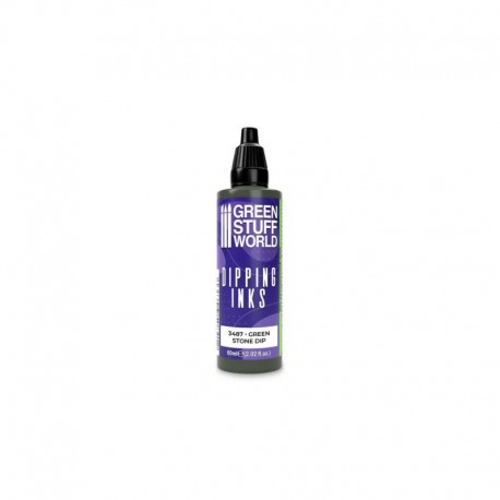 Peintures Dipping inks 60 ml - GREEN STONE DIP