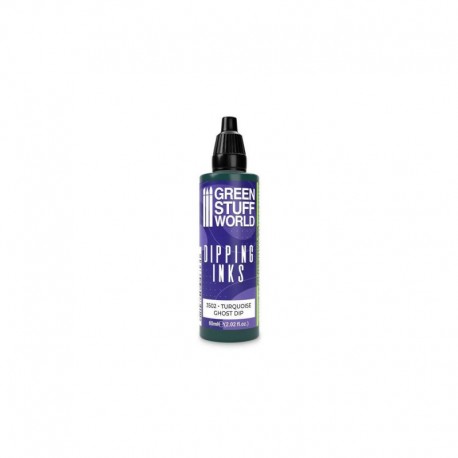 Peintures Dipping inks 60 ml - TURQUOISE GHOST DIP