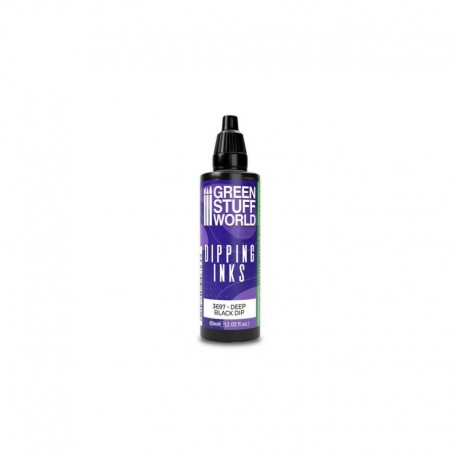Peintures Dipping inks 60 ml - Deep Black Dip