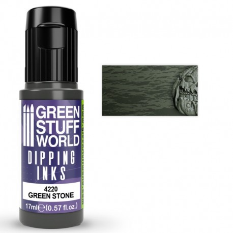Peintures Dipping ink 17 ml - Green Stone Dip