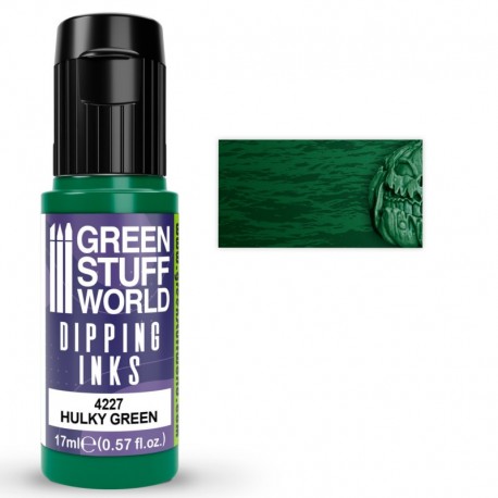 Peintures Dipping ink 17 ml - Hulky Green Dip