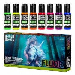 Set 8x Peintures Fluorescentes