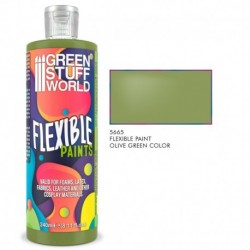 Peinture souple Vert olive 240ml