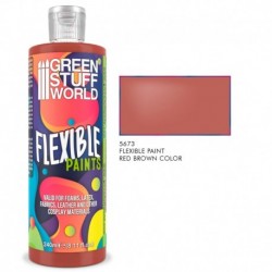 Peinture souple Rouge Brun 240ml