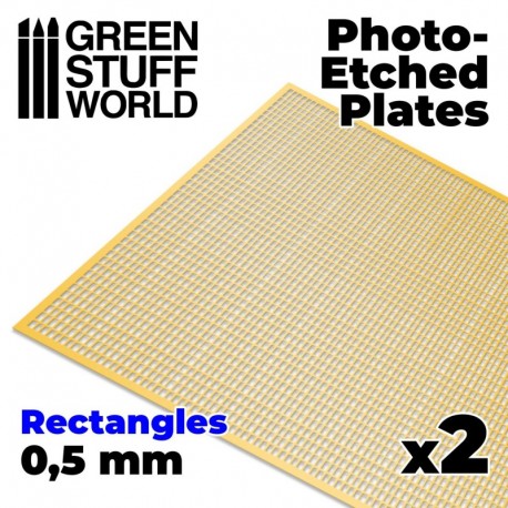 Plaques de Photogravées - Petits Rectangles
