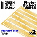 Plaques de Photogravées - MARSTON MATS 1:48