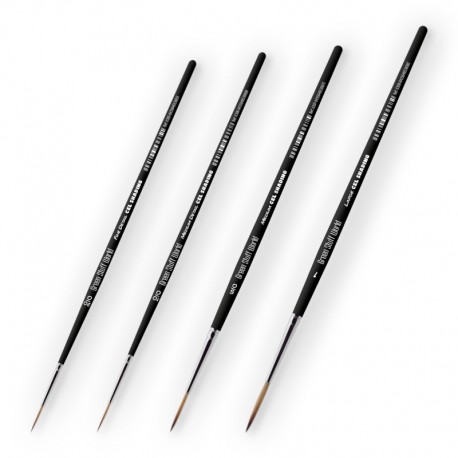 Pinceaux synthétiques Cel Shading Pack x4