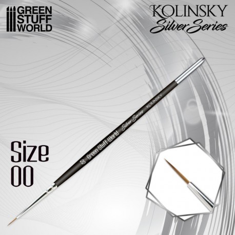 SILVER SERIES Pinceau Kolinsky - 00