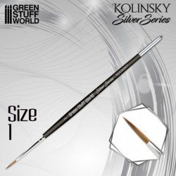 SILVER SERIES Pinceau Kolinsky - 1