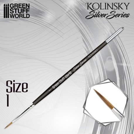 SILVER SERIES Pinceau Kolinsky - 1