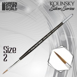 SILVER SERIES Pinceau Kolinsky - 2