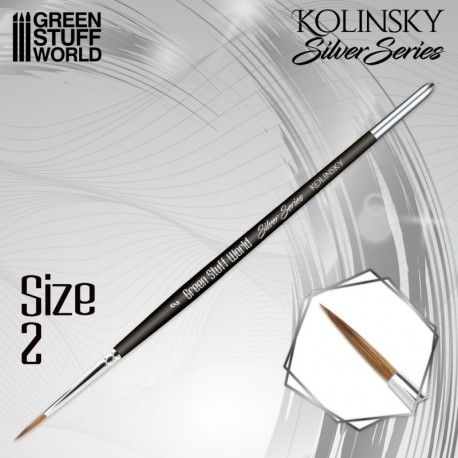 SILVER SERIES Pinceau Kolinsky - 2