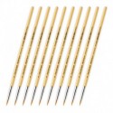 TABLETOP SERIES Pinceaux synthétiques 1 (lot de 10)