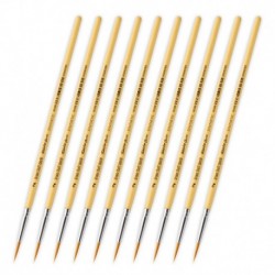 TABLETOP SERIES Pinceaux synthétiques 2 (lot de 10)