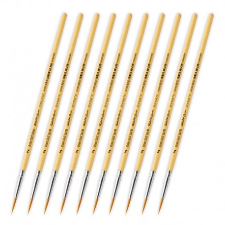 TABLETOP SERIES Pinceaux synthétiques 2 (lot de 10)