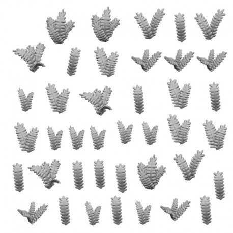 Feuilles de fougère 1:48-1:35