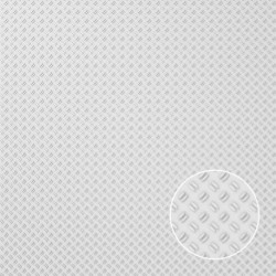 Plaque de Plasticard texturé DIAMANT DOUBLE