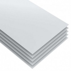 Plaque de Plasticard ABS - 0'5 mm - 5 feuilles