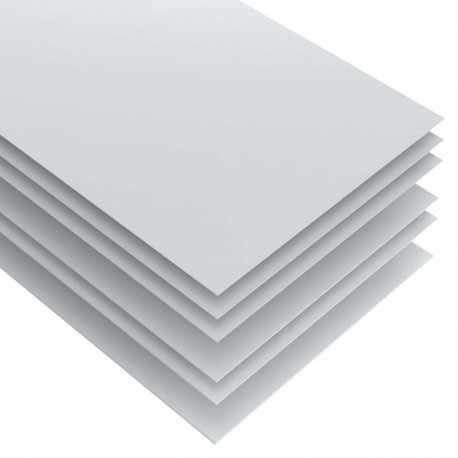 Plaques Mixtes de Plasticard ABS - 7 feuilles