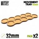 Plateaux de Mouvement MDF - Skirmish AOS 32mm 5x1