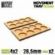 Plateaux de Mouvement MDF 28.5mm 4x2 - Horde en Ligne