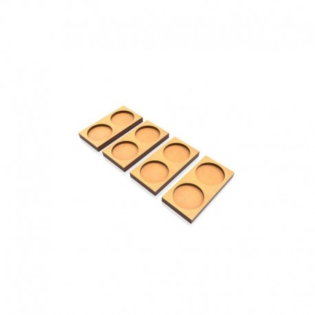 Plateaux de Mouvement MDF 25mm 2x1 - Hordes en Ligne