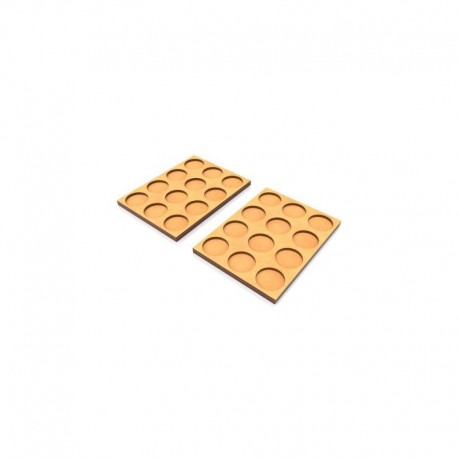 Plateaux de Mouvement MDF 25mm 3x4 -  Hordes en Ligne