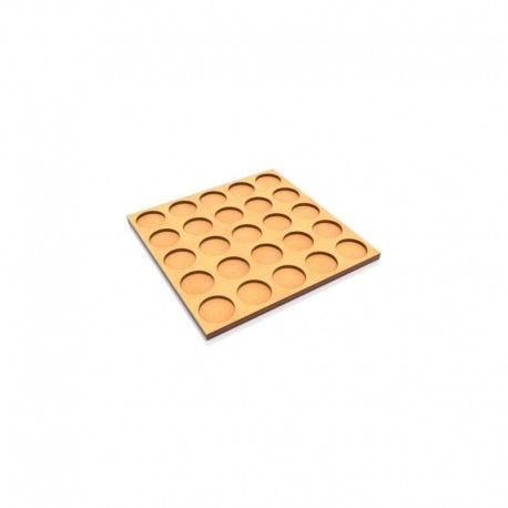 Plateaux de Mouvement MDF 25mm 5x5 - Hordes en Ligne