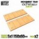 Plateaux de Mouvement MDF - Slimfit 150x60mm