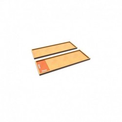 Plateaux de Mouvement MDF - 180x60mm