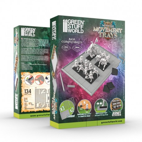 Plateaux de mouvement modulaires