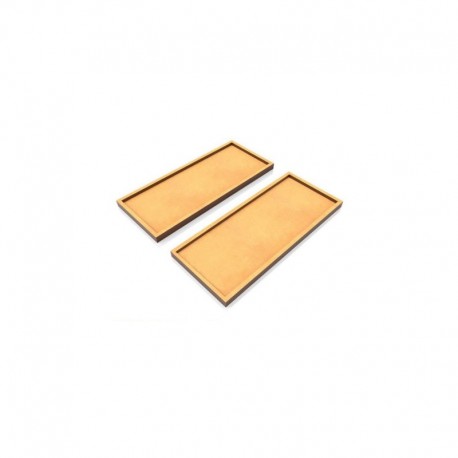 Plateaux de Mouvement MDF 125x50mm