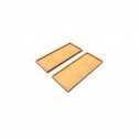Plateaux de Mouvement MDF 125x50mm