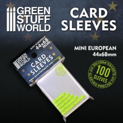 Pochettes de Cartes - Mini Européen 44x68mm