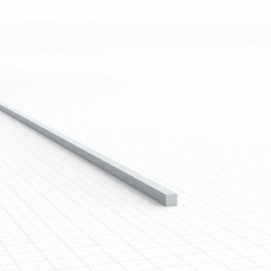 Plasticard PROFIL©? TIGE CARR©?E plein 1mm