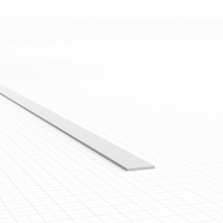 uPVC Plasticard - Profilé Extra-fin 0.25mm x 3mm
