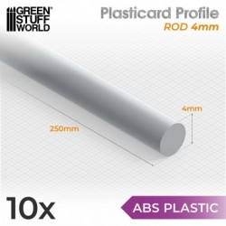 Plasticard PROFIL©? TIGE ROND 4mm