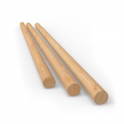 Bois de pin - PROFIL ROND 8x250mm