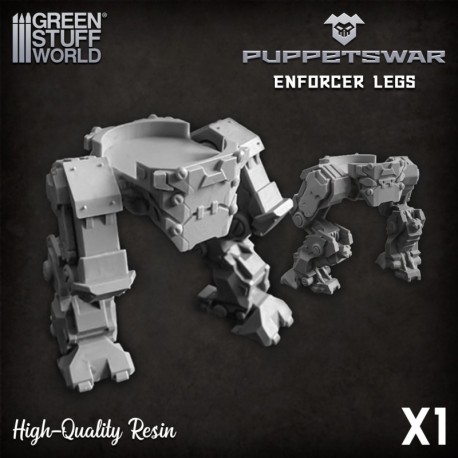 Noyau de tourelle - Jambes