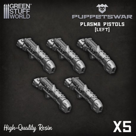 Pistolets à plasma - Gauche
