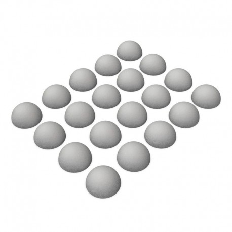 Demi-boules en mousse EVA 30mm (pack x20)